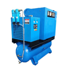 APCOM 15Hp 120Gal Rotary AirCompressors  All In One 500 Litter Dryer Mounted Screw AirCompressor